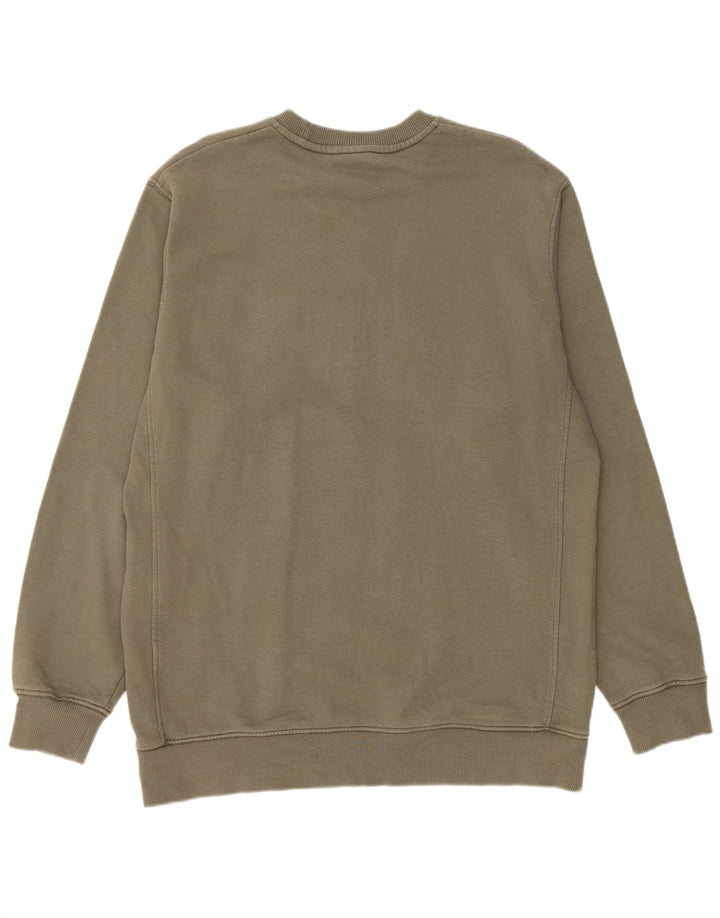 Lee Herren-Sweatshirt mit Grafik, mittlere Khaki-Baumwolle