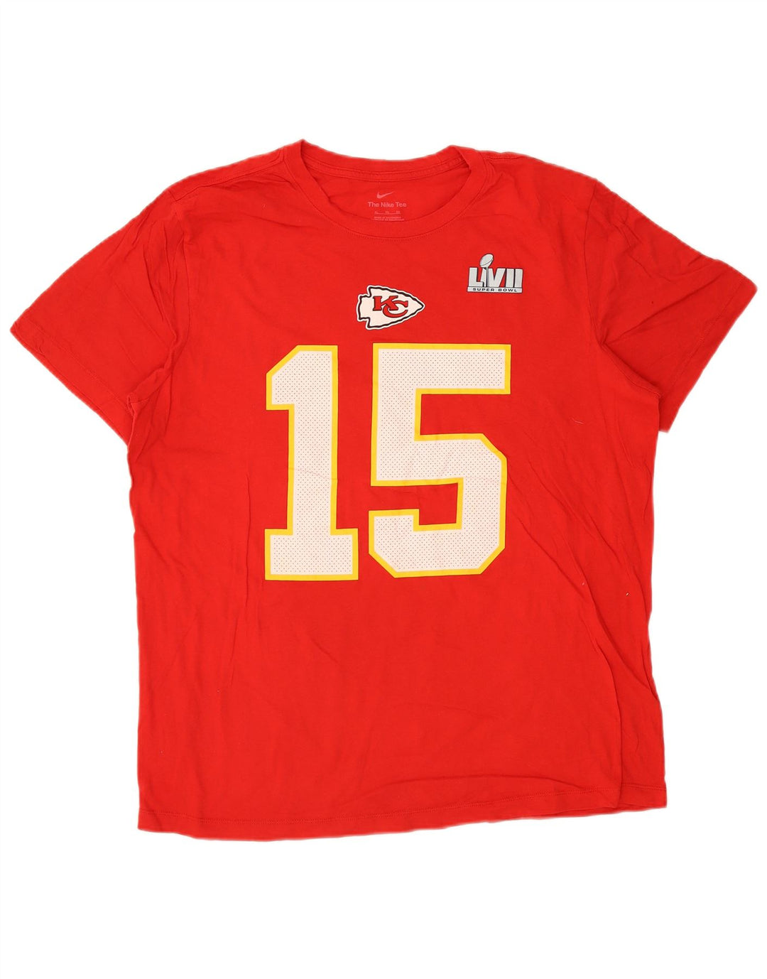 Nike Herren Mahomes 15 Graphic T-Shirt Top XL Rot
