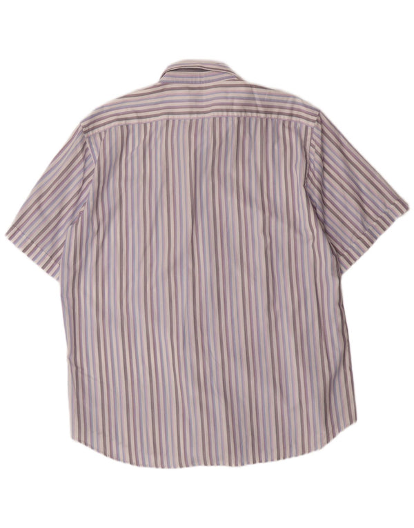 Roccobarocco Herrenhemd Größe 46 18 1/2 XL Mehrfarbig gestreift