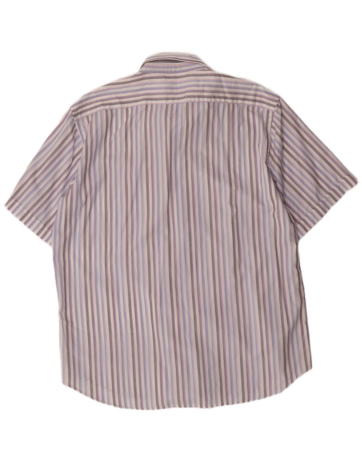 Roccobarocco Herrenhemd Größe 46 18 1/2 XL Mehrfarbig gestreift