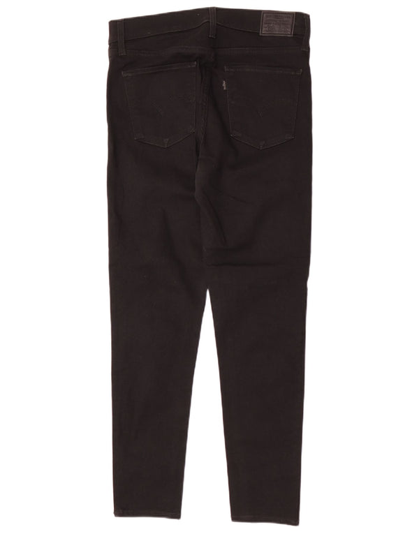Levi's Damen Skinny Jeans W29 L30 Schwarze Baumwolle