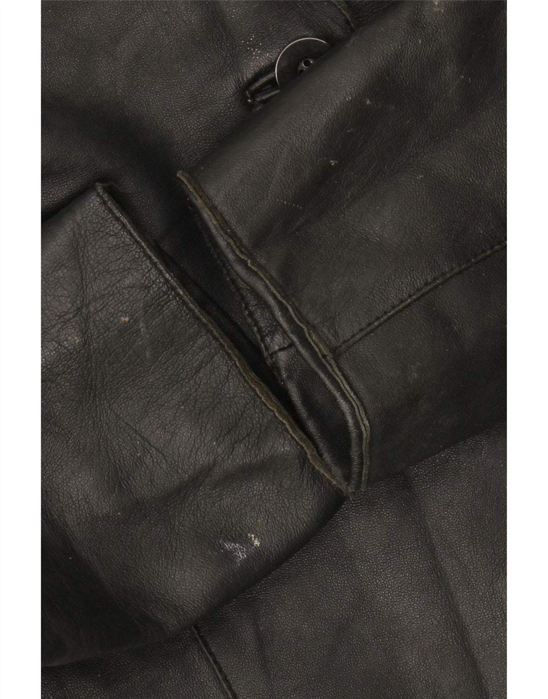 SUMMIT Womens Leather Jacket UK 14 Medium Black Leather Vintage Summit and Second-Hand Summit from Messina Hembry 