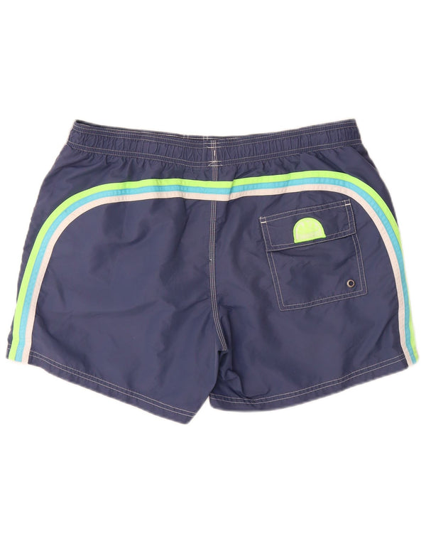 Sundek Herren Badeshorts XL Marineblaues Nylon
