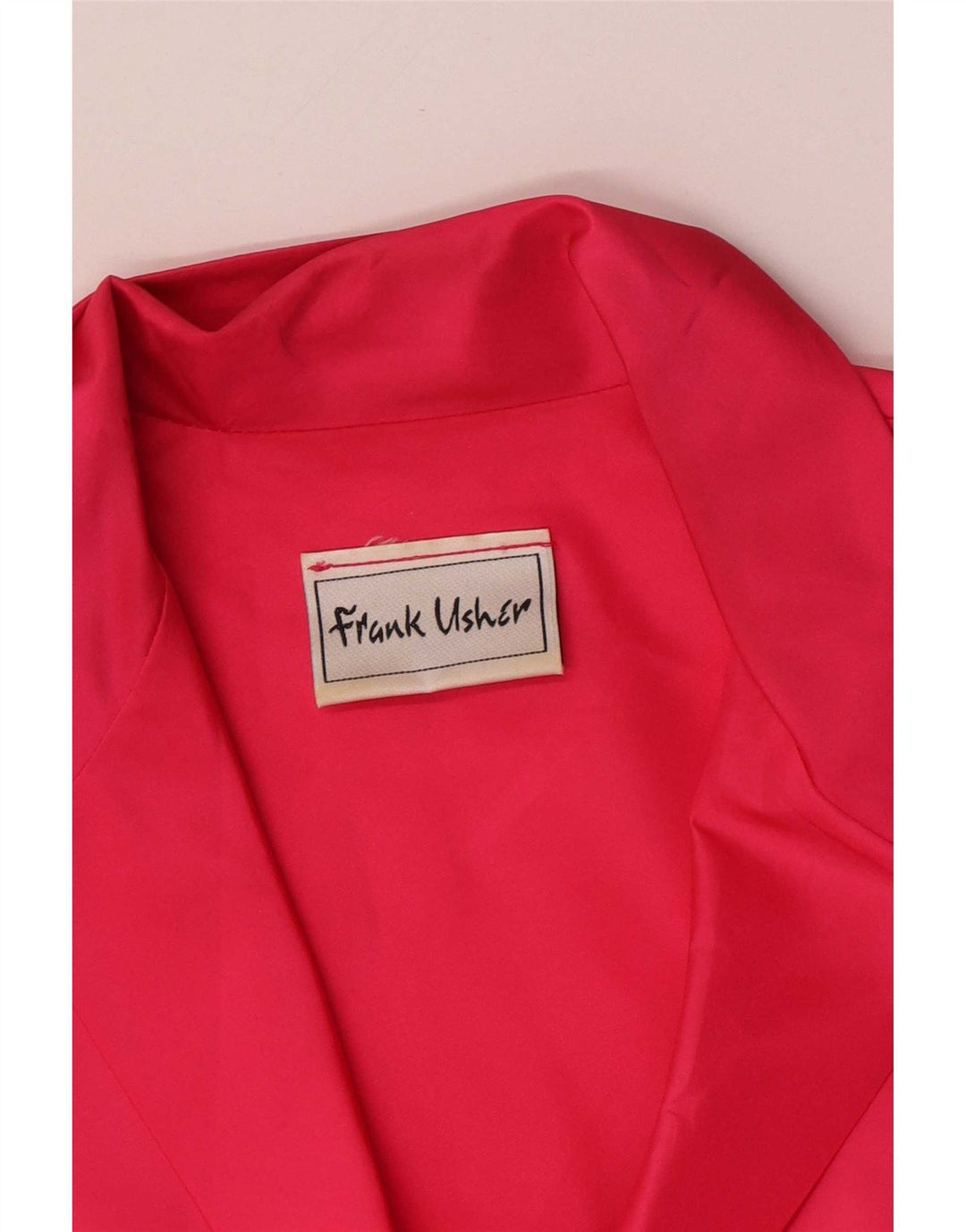 Frank Usher Damen Langarmblusenoberteil IT 44 Mittelrosa Polyester