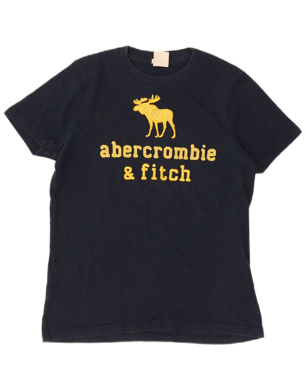 Abercrombie & Fitch Grafik-T-Shirt für Jungen, 13–14 Jahre, XL, Marineblau