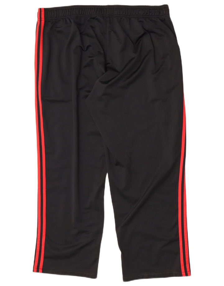 Adidas Herren Trainingshose 2XL Schwarz Polyester