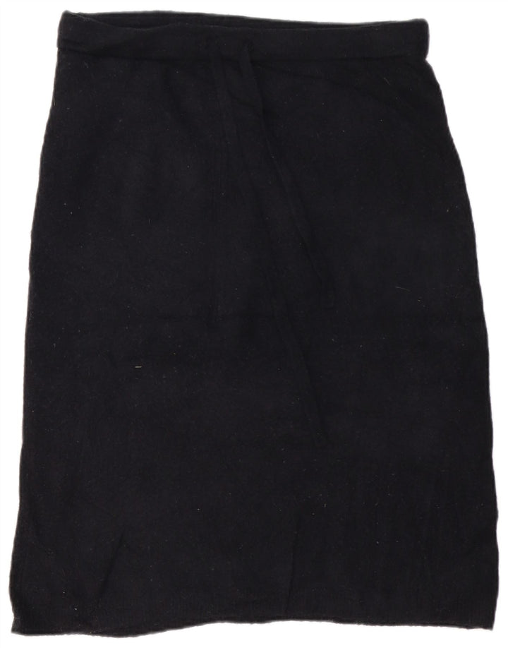 J. CREW Damen-A-Linien-Rock, Größe L, W32, Schwarz, Acryl