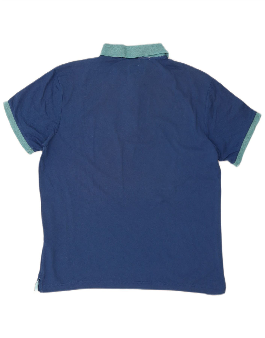 CHAMPION Herren Rugby-Poloshirt aus mittelblauer Baumwolle