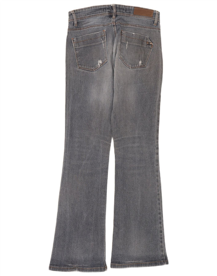 Zara Damen Schlagjeans EU 36 XS W26 L30 Blau