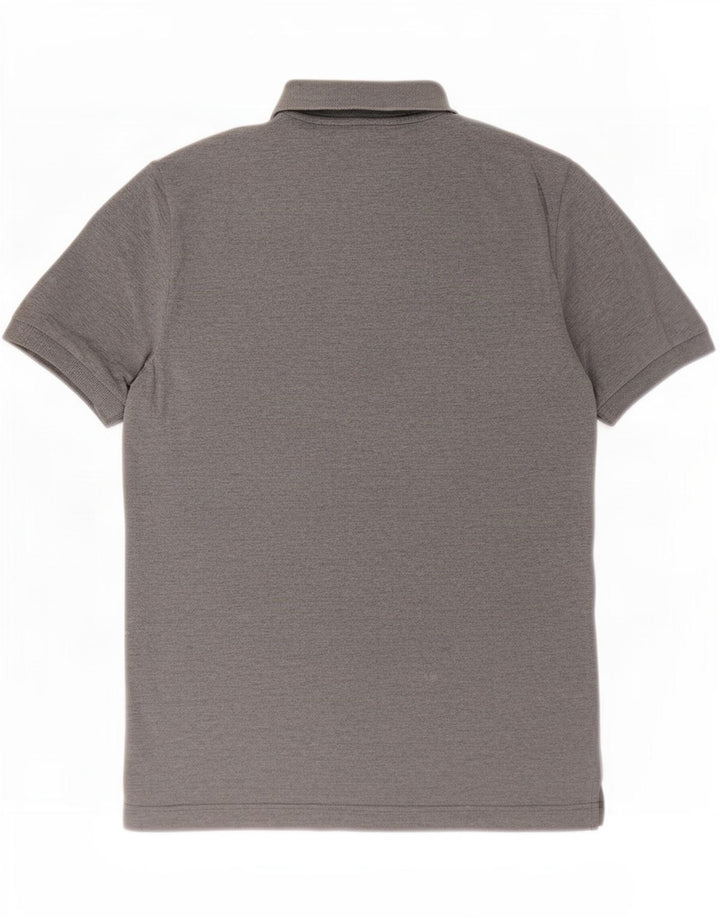 Sergio Tacchini Herren Poloshirt IT 50 mittelgraue Baumwolle