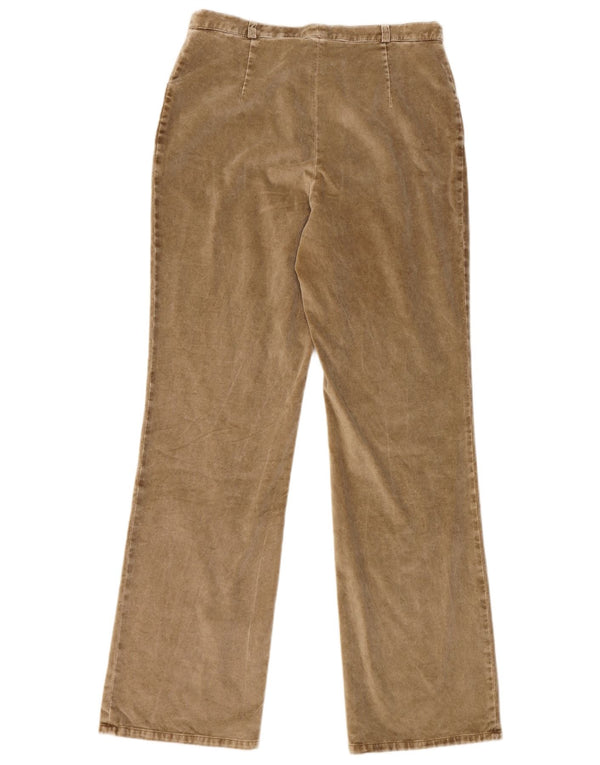 LAURA LEBEK Damen Bootcut Freizeithose UK 16 Large W32 L32 Braun