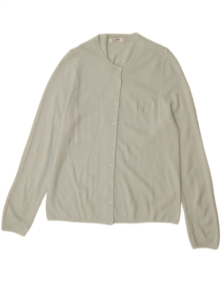 Marks & Spencer Damen-Klassiker-Cardigan-Pullover UK 14 Mitteltürkis