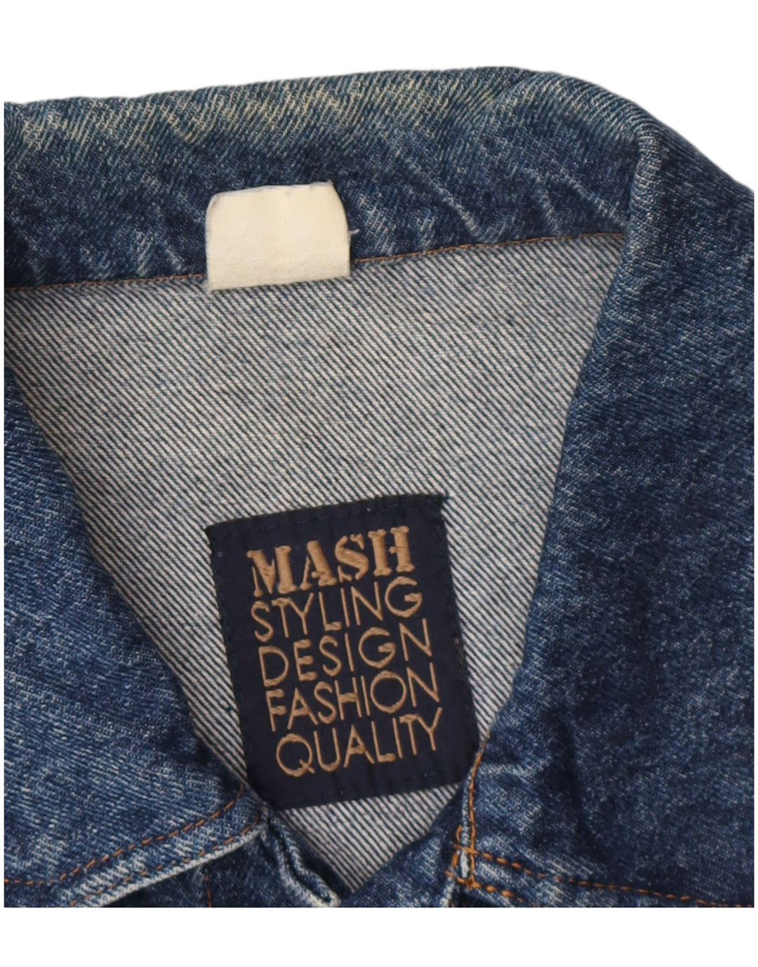 MASH Herren Jeansjacke Large Blau