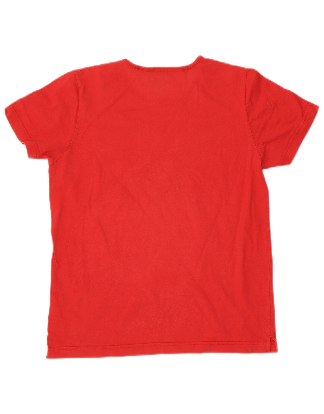 Champion Damen Grafik-T-Shirt-Oberteil UK 12 Mittelrot