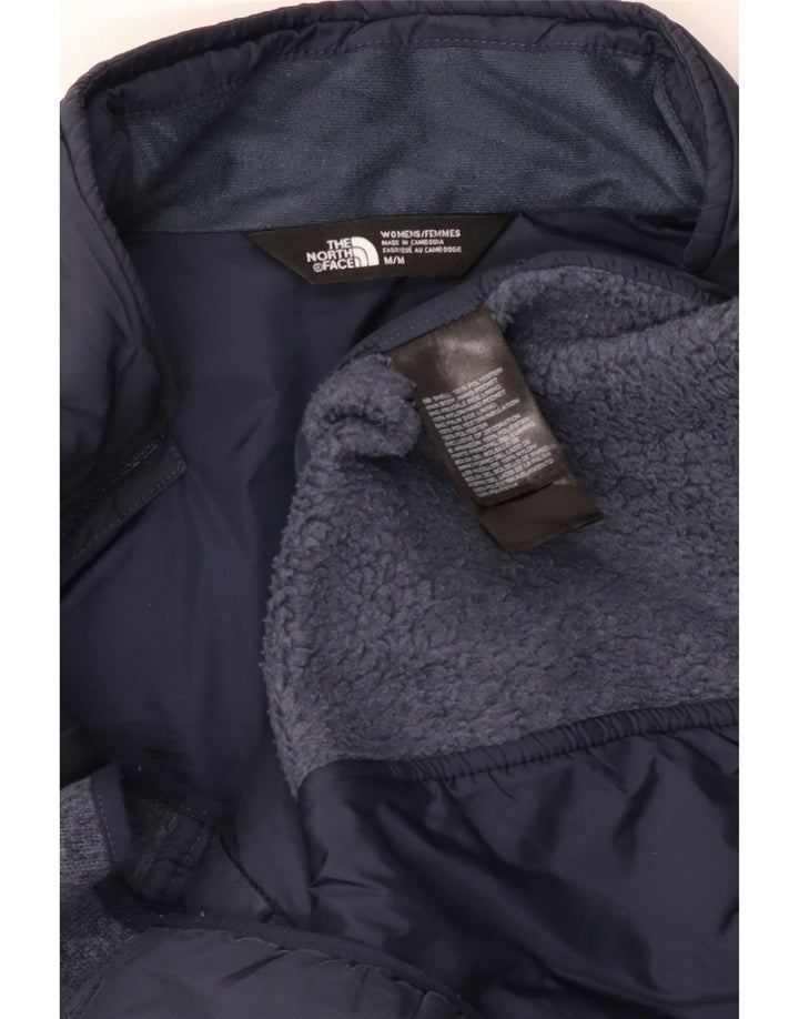 The North Face Damen-Windbreaker-Jacke UK 14 Mittelmarineblaues Polyester