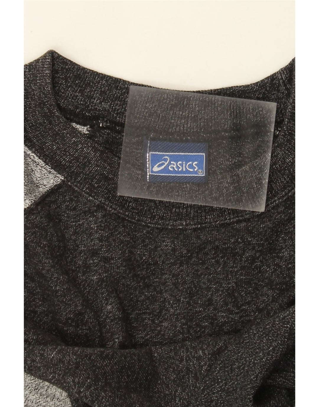 Asics Herren T-Shirt mit Grafik, groß, Schwarz, Farbblock