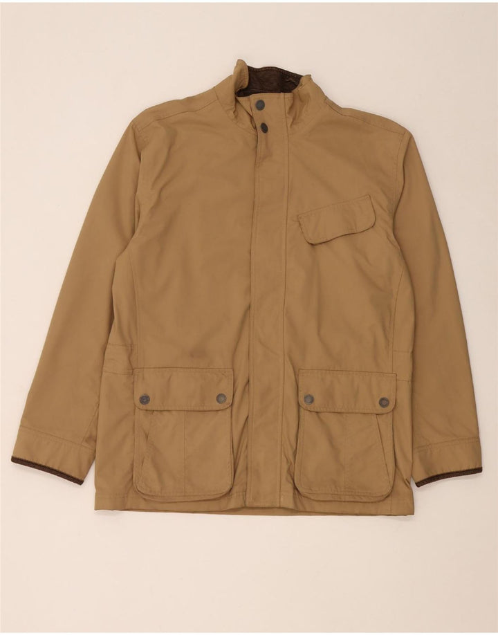 TIMBERLAND Herren-Utility-Jacke UK 40 Large Beige Nylon