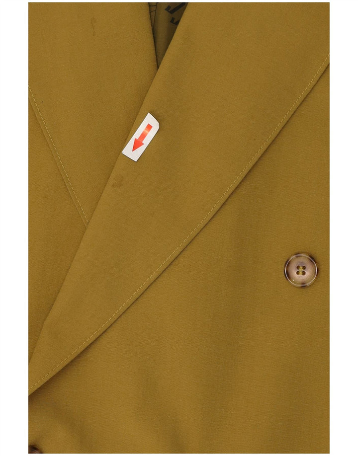 Rex Herren Zweireihiger Blazer Jacke IT 54 2XL Khaki