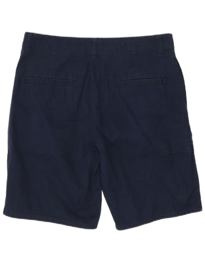 MOSSIMO Herren Cargo-Shorts W32 Medium Marineblau Baumwolle
