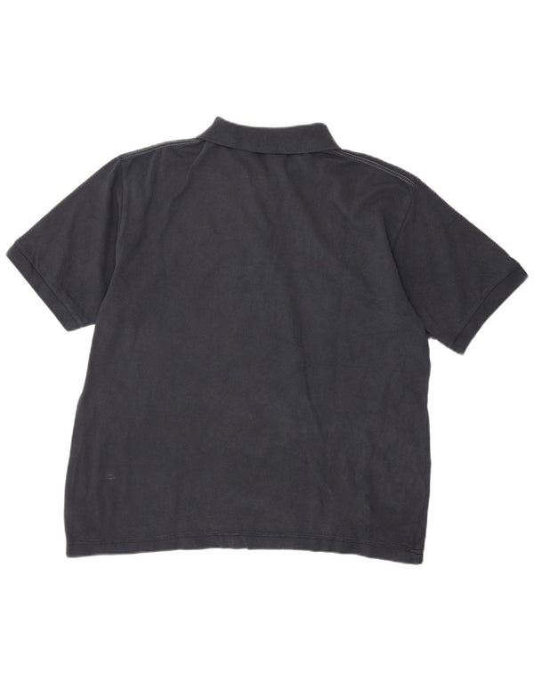 KAPPA Herren Poloshirt XL Marineblau Baumwolle