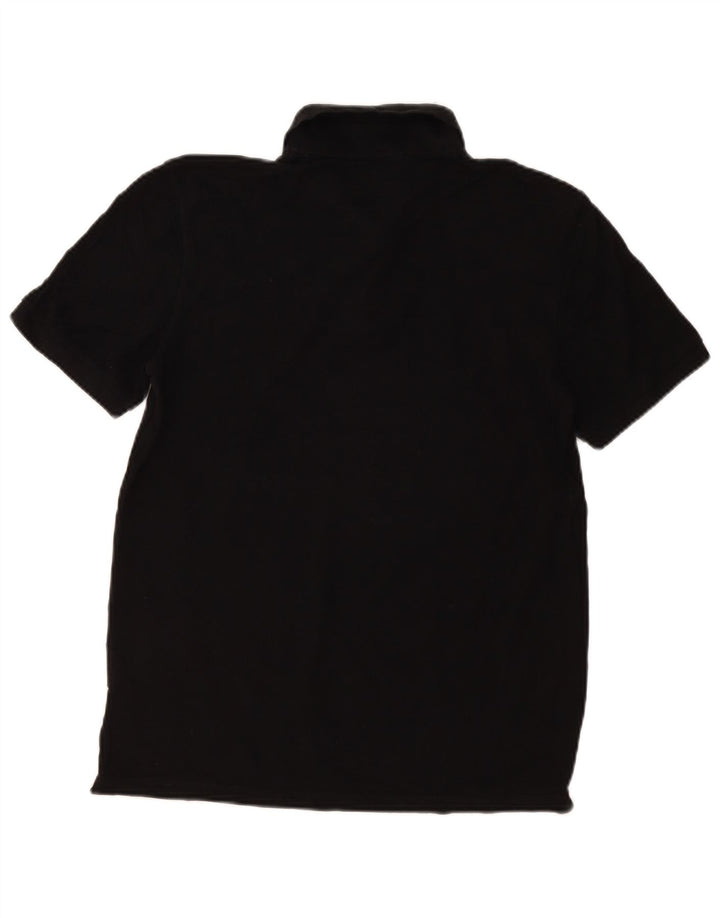 Hugo Boss Herren Poloshirt Mittelschwarze Baumwolle