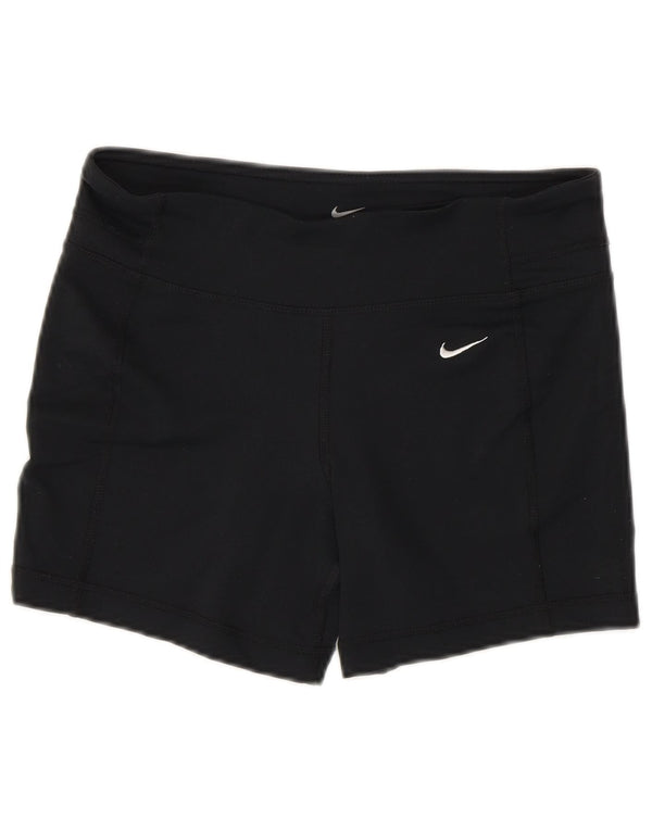 Nike Damen Dri Fit Sport Shorts UK 6 XS Schwarz