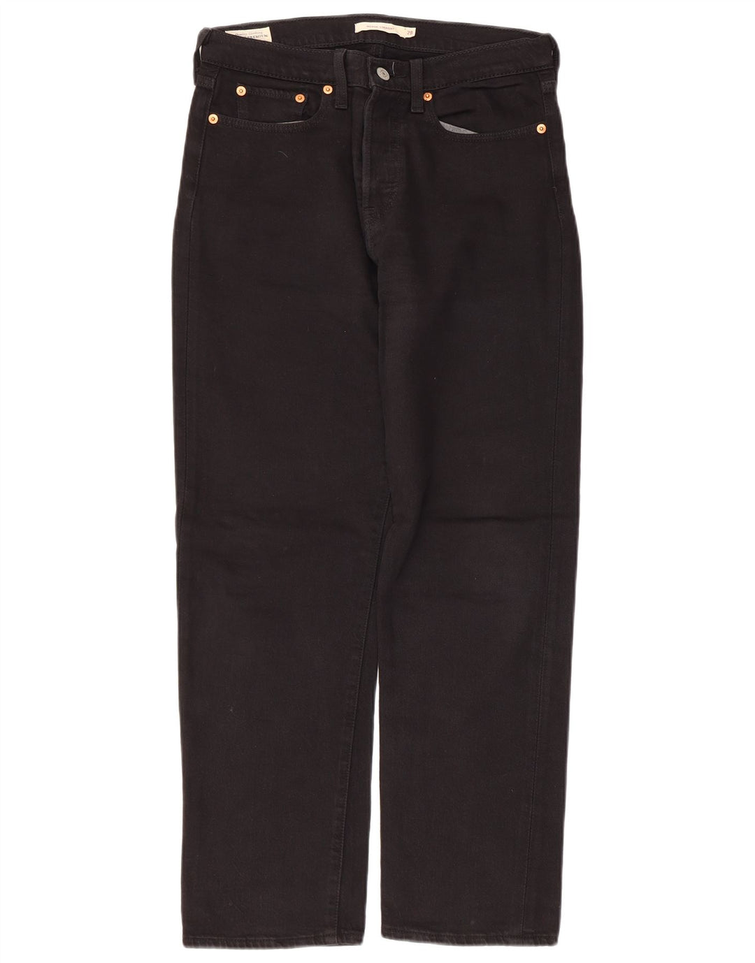 Levi's Damen Wedgie Straight Jeans W28 L26 Schwarz