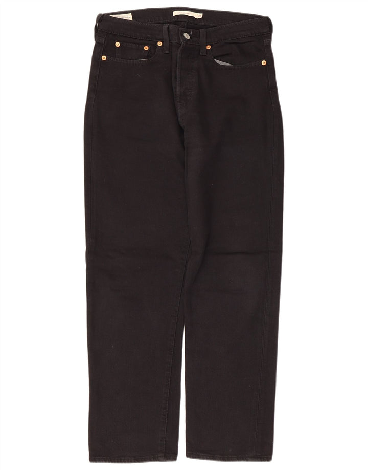 Levi's Damen Wedgie Straight Jeans W28 L26 Schwarz