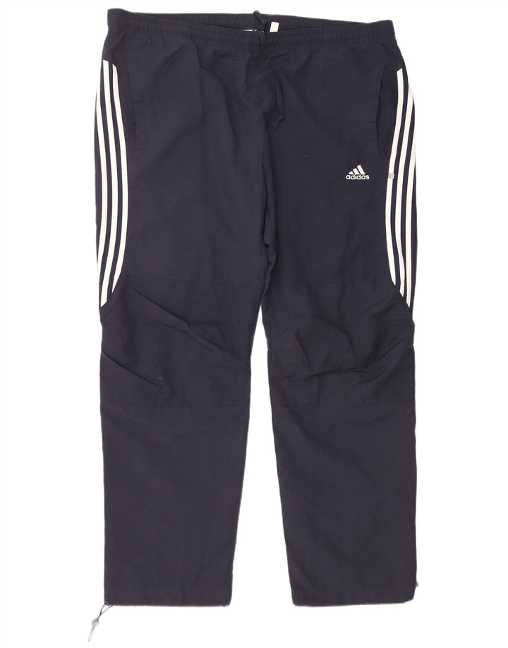 ADIDAS Herren-Trainingshose, Jogginghose, XL, Marineblau, Polyester