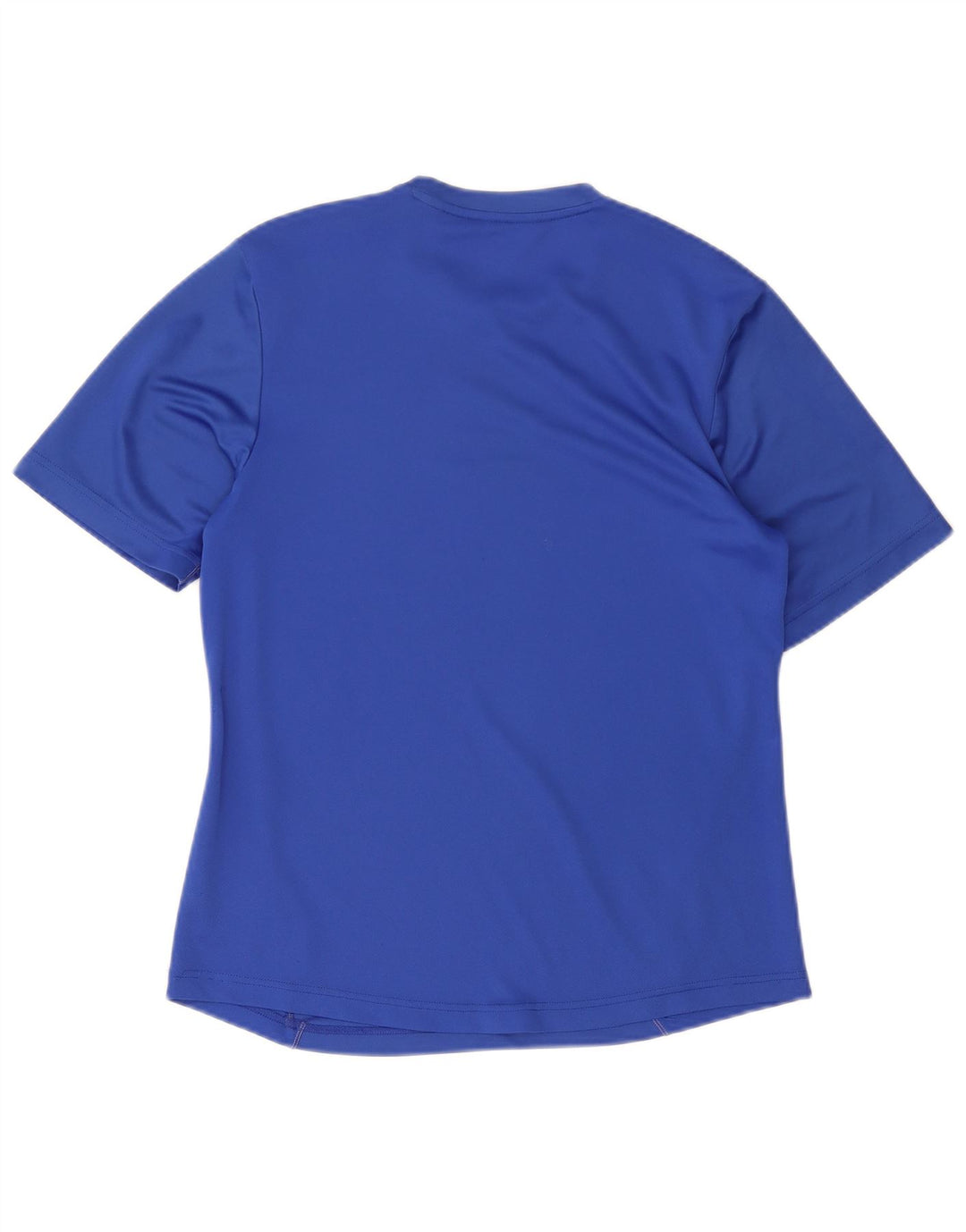 Adidas Herren Climalite T-Shirt Top Mittelblaues Polyester