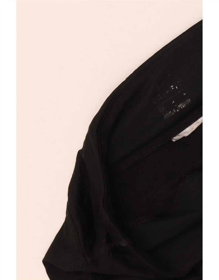 Nike Damen Dri Fit Leggings UK 14 Medium Schwarz