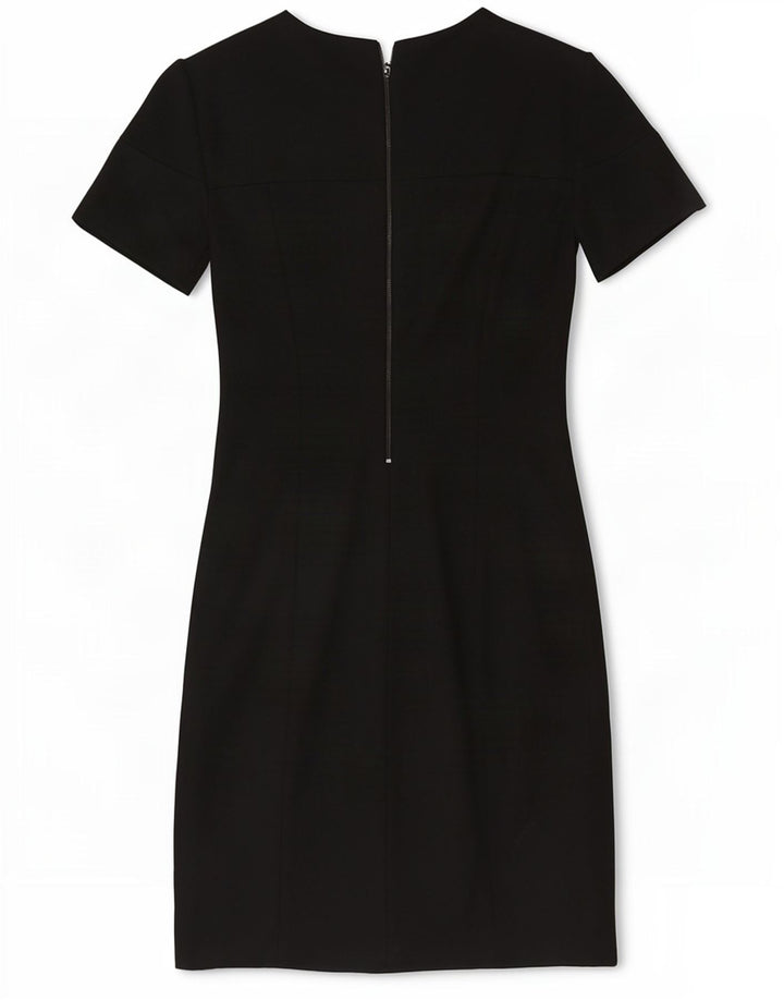 Trussardi Damen Etuikleid UK 10 Small Schwarz