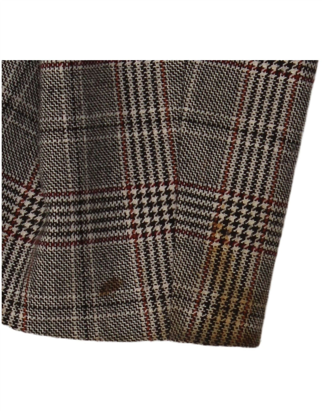 JIGSAW Zweireihiger Damen-Blazer, Gr. 44, Grau, Hahnentrittmuster