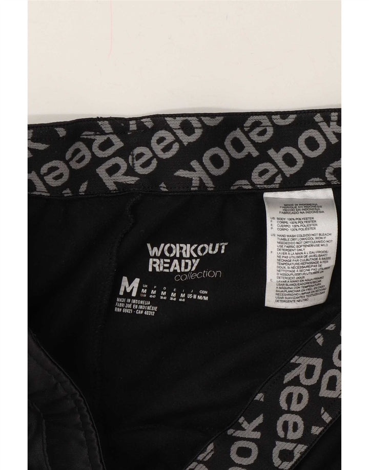 Reebok Damen-Trainingshose UK 12/14 Mittelgraues Polyester