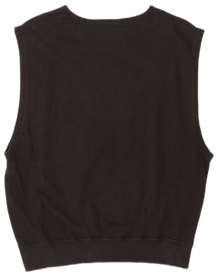 Champion Damen-Sweatshirt mit Grafik, ärmellos, Gr. 14, mittelschwarz