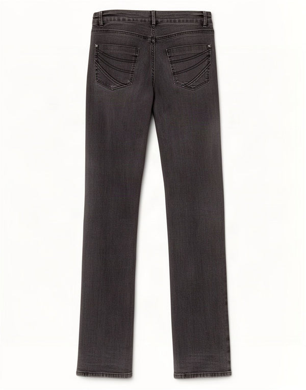 Marks & Spencer Damen Slim Jeans UK 12 Medium W30 L32 Schwarze Baumwolle