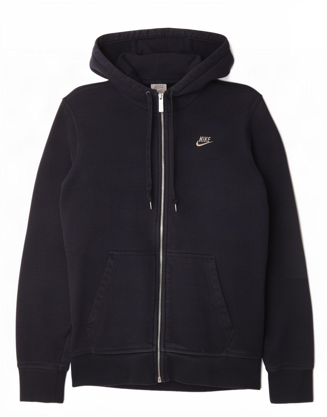 Nike Herren-Kapuzenpullover mit Reißverschluss, klein, marineblau, Baumwolle