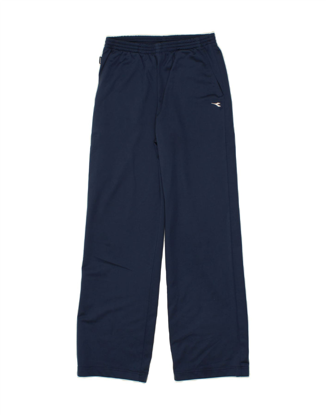 DIADORA Boys Tracksuit Trousers 12-13 Years Navy Blue Polyester Vintage Diadora and Second-Hand Diadora from Messina Hembry 