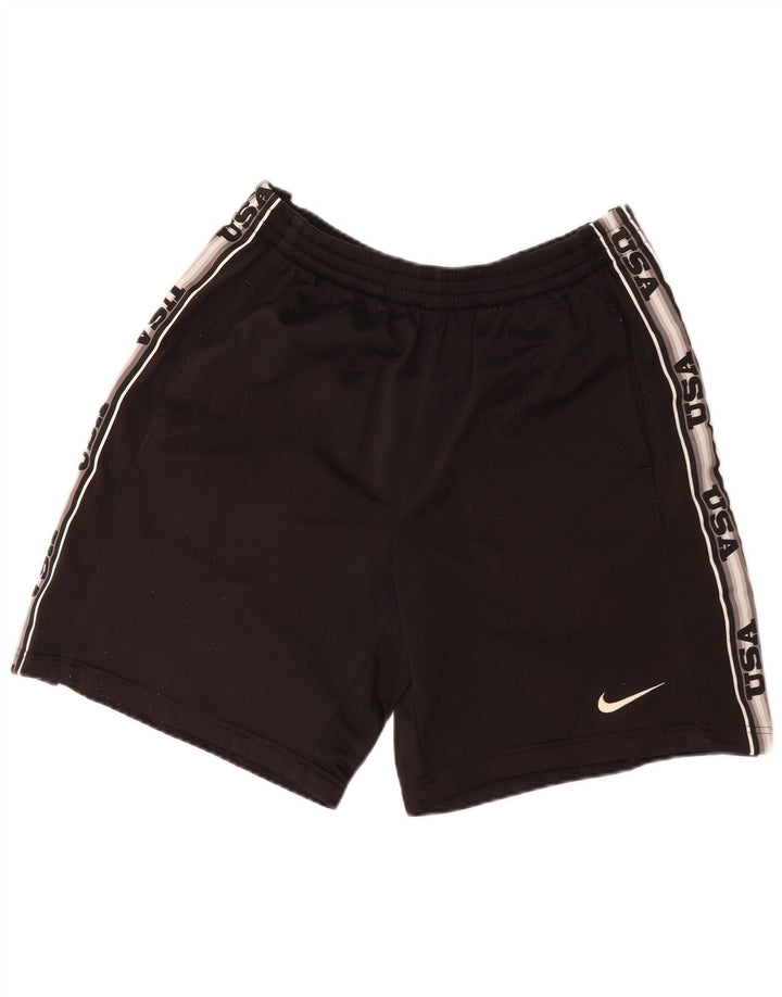 Nike Herren Graphic Sport Shorts Mittelschwarzes Polyester