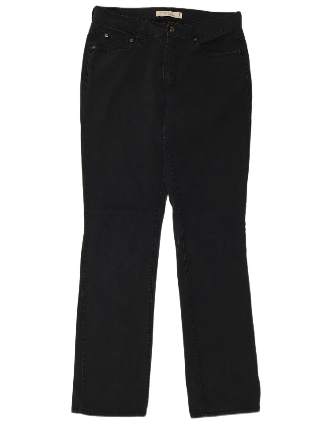 Levi's Damen 505 Straight Jeans US 8 Medium W30 L32 Marineblau Baumwolle
