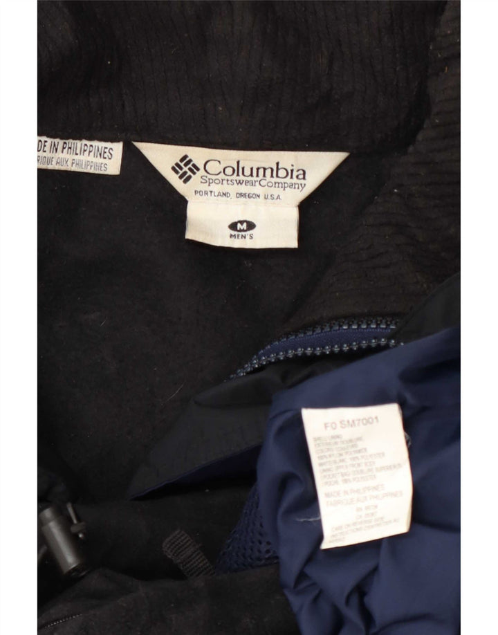 Columbia Herren Bugaboo Graphic Skijacke UK 38 Medium Navy Blue Colourblock