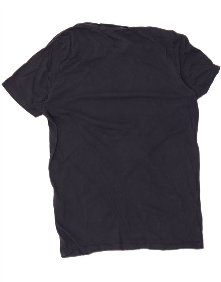 Jack & Jones Herren-T-Shirt mit Grafik, mittelgroß, marineblau, gestreift, Baumwolle