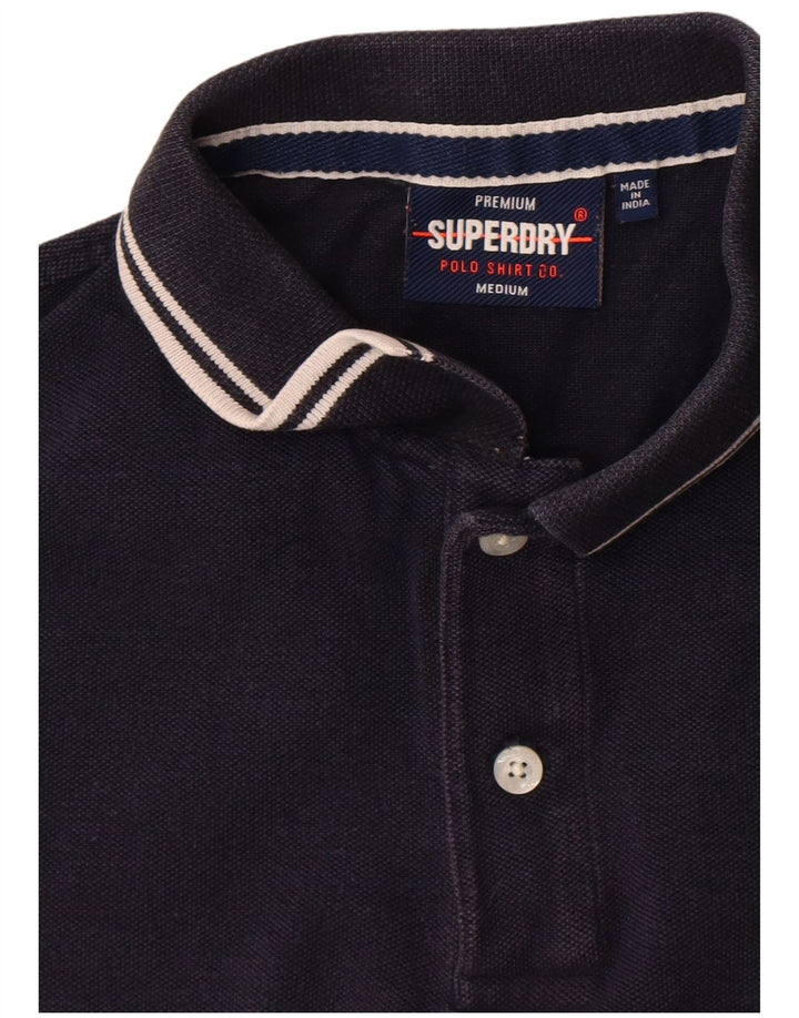 Superdry Herren Poloshirt Medium Marineblau
