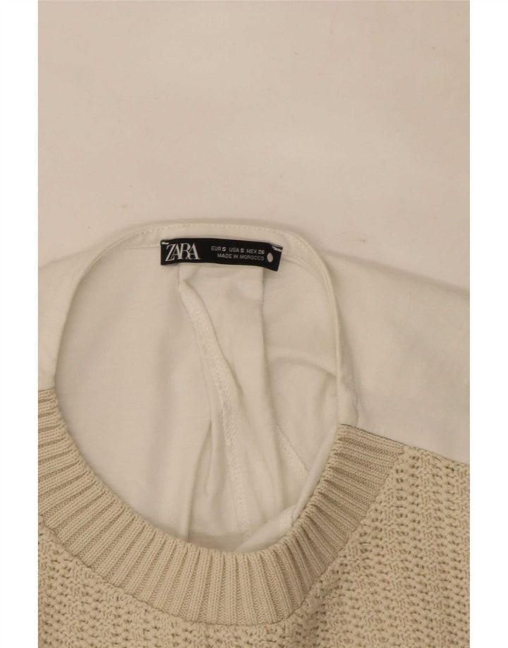 Ärmelloses Blusenoberteil für Damen von Zara, Gr
