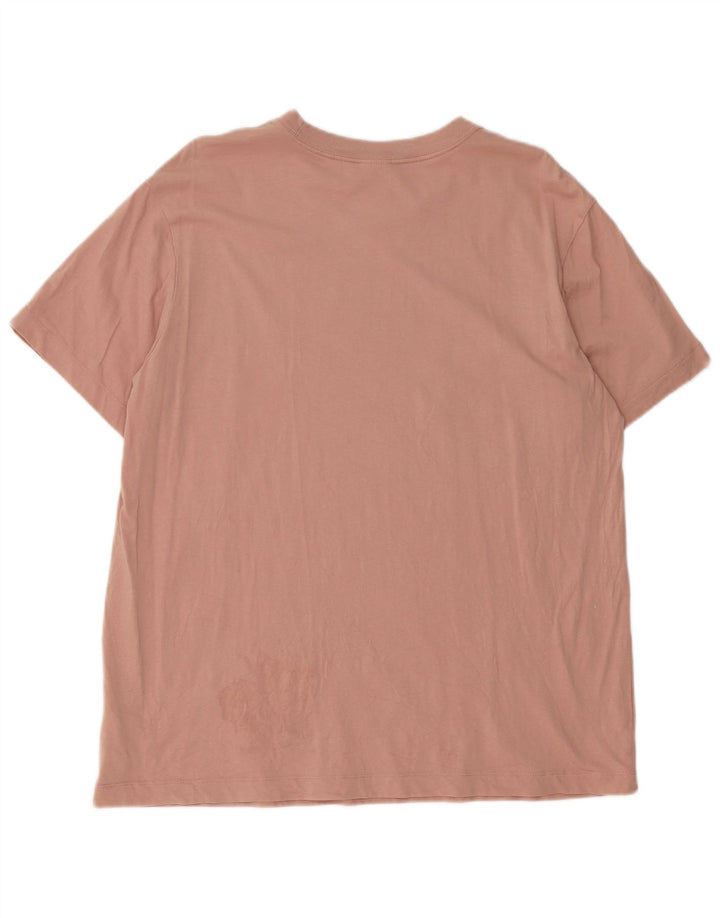 Nike Herren-T-Shirt mit lockerer Passform, mittelrosa, Baumwolle