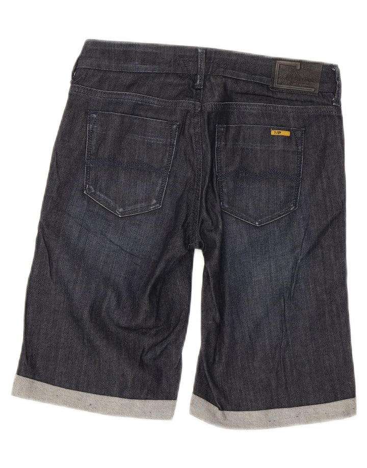 Meltin' Pot Damen Jeansshorts W26 Small Marineblau Baumwolle