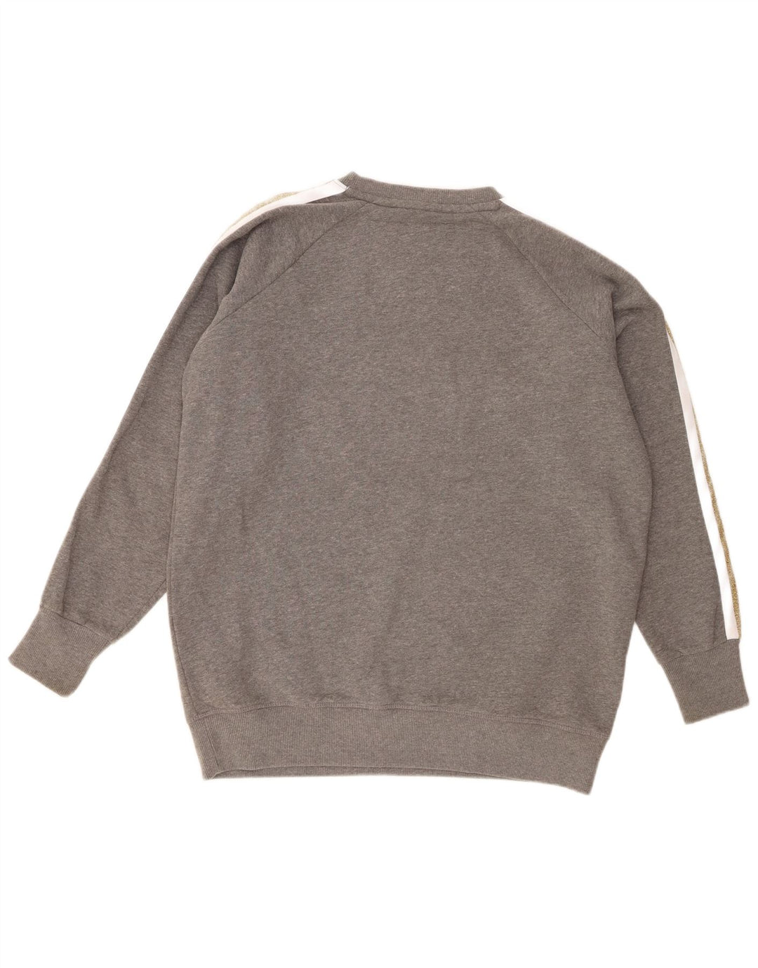 Superdry Damen-Sweatshirt mit Grafik-Übergröße, Gr. 6, XS, Grau meliert