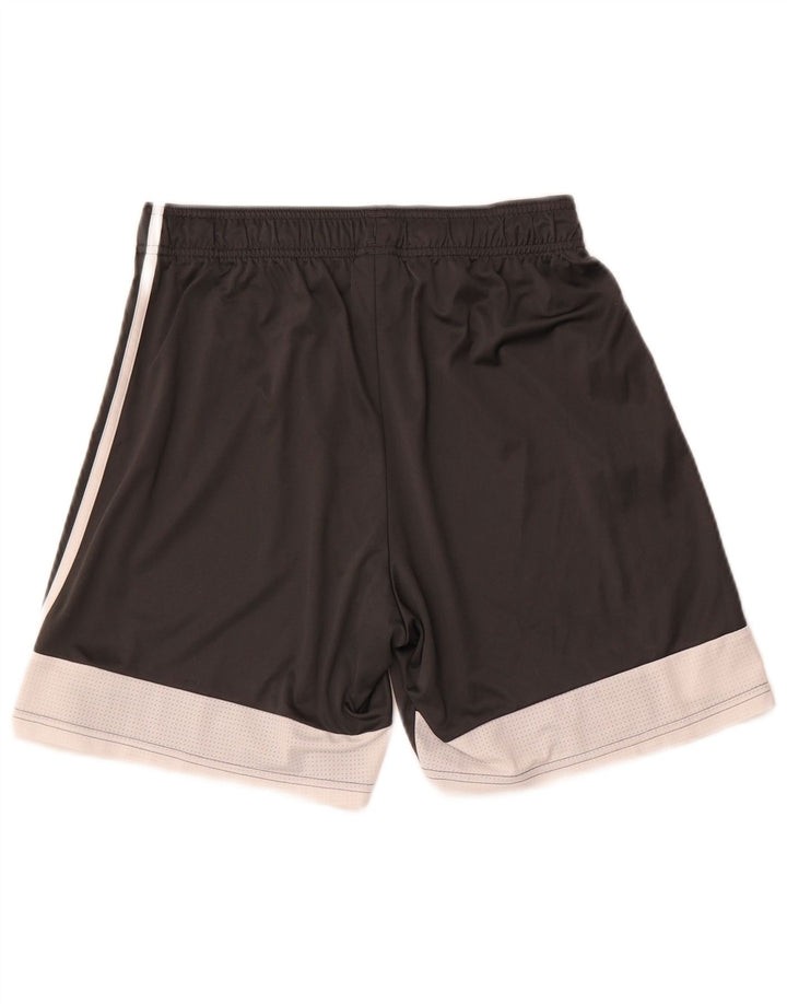 Adidas Herren Sportshorts mittelgraues Colourblock-Polyester