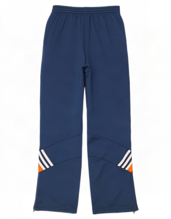 Adidas Trainingshose für Jungen, 10–11 Jahre, marineblaues Farbblock-Polyester