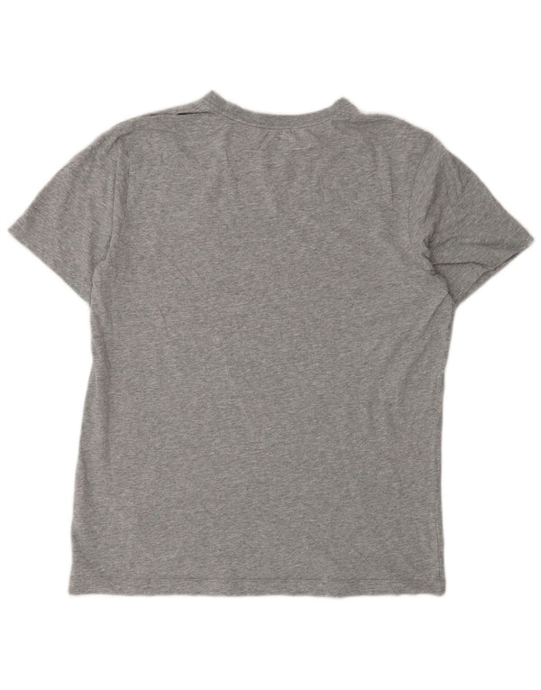 Nike Herren T-Shirt Top Small Grau Baumwolle